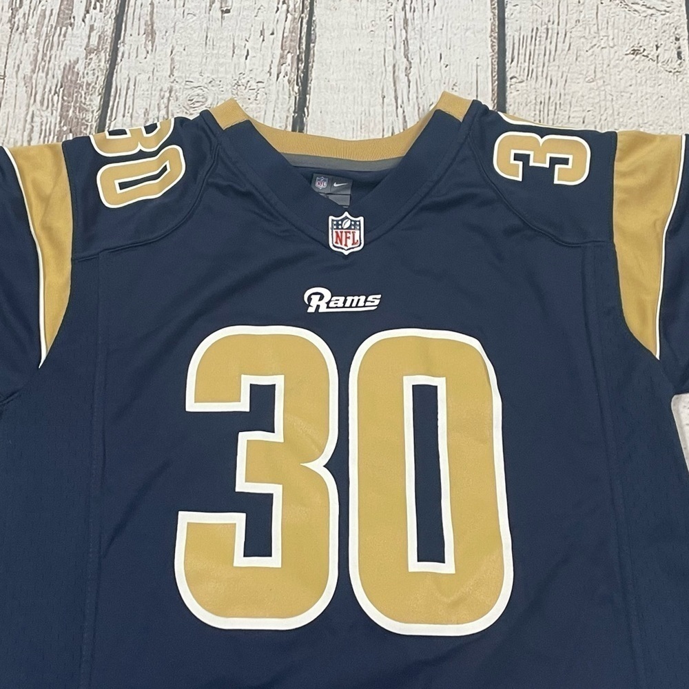 Kids Boys Todd Gurley II Los Angeles Rams Nike NFL Football Jersey - Picture 5 of 7